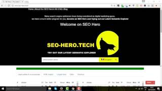 SEO Hero  FR Optimisation de contenus pour le référencement [upl. by Ellita]