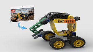 LEGO Technic Mobile Crane 30433 Alternative Instructions [upl. by Mayeda]