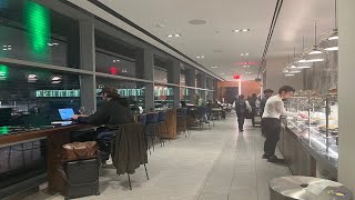 American Express Centurion Lounge JFK Terminal 4 [upl. by Zalucki]