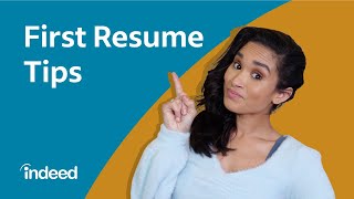 First Resume Tips How to Make a Resume with No Work Experience  Indeed Career Tips [upl. by Derfiniw504]