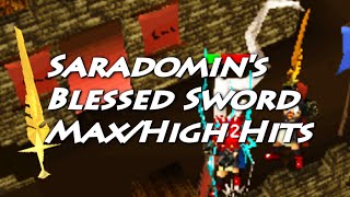 Saradomins Blessed Sword MaxHigh Hits [upl. by Ymmak]