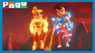 Do Ka Dum 👊 Duniya in Danger😱  Chhota Bheem and Little Singham  Cartoon for Kids  Only on POGO [upl. by Lean684]