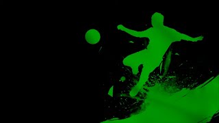 Soccer  Futebol  Green Screen  Chroma Key [upl. by Talanian]