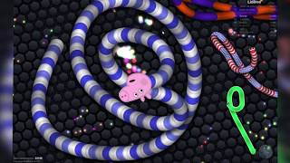 George Pig joga Slitherio  jogo da cobrinha  EP02  rumo ao ranking dos líderes [upl. by Hcir398]