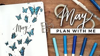 PLAN WITH ME  May 2019 Bullet Journal Setup [upl. by Yellehs928]