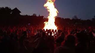 Ozora festival opening ceremony 2 my view [upl. by Ademordna]