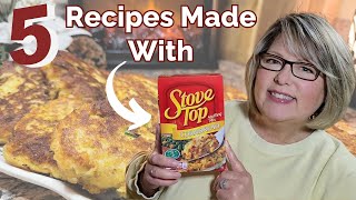 What To Make With BOXED STUFFING MIX 5 Quick and Tasty Recipes [upl. by Jacinto]