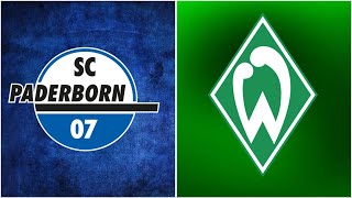 🔴SV Werder Bremen  SC Paderborn  LIVE DFB POKAL Watchalong RealNico [upl. by Nicola]