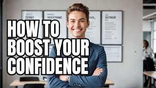 HOW TO BOOST CONFIDENCE IN YOURSELF [upl. by Aynik]