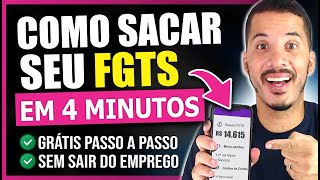 COMO SACAR o FGTS AGORA Passo a Passo GRÁTIS Saldo bloqueado fgts Saque Aniversario fgts [upl. by Carlynn]