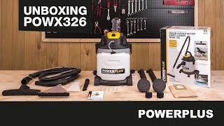 POWERPLUS  POWX326 stofzuiger  tapijtreiniger Unboxing [upl. by Varian838]