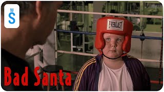 Bad Santa 2003  Scene In the red corner Thurman Merman [upl. by Wilkey657]