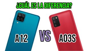 💥¿Cuál comprar Samsung A03s vs A12  NO BOTES TU DINERO 🤑 [upl. by Norok884]