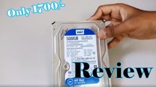 WD hard disk 500 GB only in 1700 Best Hard Drive for Desktop PC western digital HDD 500gb [upl. by Ylsel]