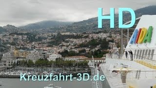 AIDA Reisebericht Kanaren  Tag 3  Madeira Funchal mit AIDAsol [upl. by Agnesse]