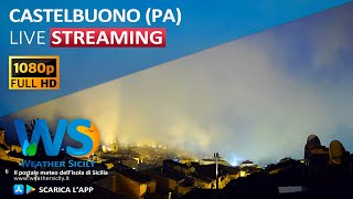 🔴 Castelbuono live webcam  Panoramica NordOvest [upl. by Rehttam]