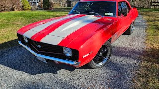 1969 Camaro SS Restomod ride along [upl. by Nahtannoj]