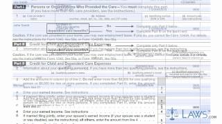 Learn How to Fill the Form 2441 Dependent Care Expenses [upl. by Yddur]