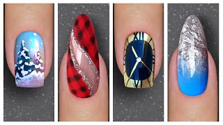 Christmas nail designs 2022 ❄ Xmas nail art compilation [upl. by Tlihcox]