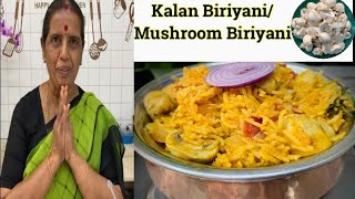 Kalan Biriyani Mushroom Biriyani by Revathy Shanmugam [upl. by Farland]