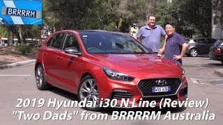 2019 Hyundai i30 N Line Premium quotTwo Dadsquot Review  BRRRRM Australia [upl. by Llednyl]