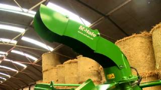 McHale C460  Straw Blower amp Bale Feeder [upl. by Ronacin]