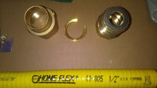 Home Flex gas fittings  quick tips [upl. by Swen]