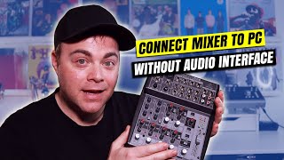 How to Connect Mixer to PC For Recording Without an Audio interface [upl. by Jonell499]