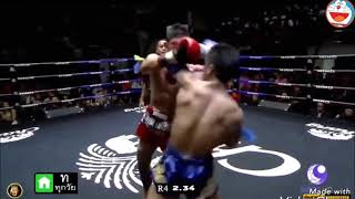 Muay thai knockouts  YODLEKPET [upl. by Nomal]