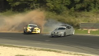 BMW E46 drift crash in Nemuno žiedas Benediktas Čirba [upl. by Akino19]