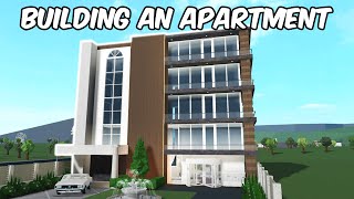 BUILDING AN APARTMENT IN BLOXBURG [upl. by Ahsyle820]