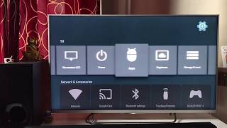 Sony Bravia  Download  Install  Manage Apps on Sony Android Smart 4k TV  Android TV apps setting [upl. by Meris756]