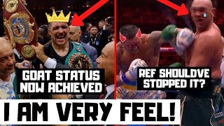 RIGGED For Fury Oleksandr Usyk DESTROYS Tyson Fury Becomes Undisputed Full Fight Reaction [upl. by Kendy]