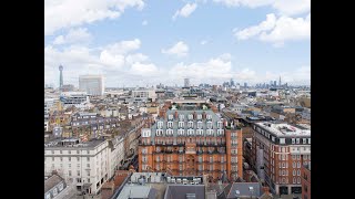 161 London latest construction site in Mayfair and the London skyline [upl. by Haymes]