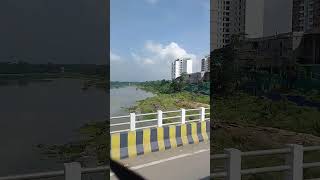 Riveria View Flats Marine Drive area Jamshedpur Jharkhand Volvo Bus View [upl. by Nnayd]