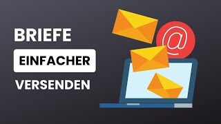 Echte Briefe online versenden ohne Drucker Anleitung [upl. by Alain]