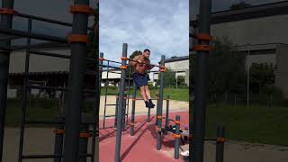 🧹sets and reps calisthenics sports streetworkout muscleups fitness gymmotivation motivation [upl. by Elatan]