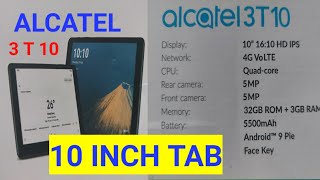 Unboxing of Alcatel 3T 10 tab [upl. by Schoening]