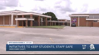 Okeechobee High School taking initiatives to keep students safe prepared [upl. by Alakim]