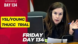 DAY 134 YSLYOUNG THUGG TRIAL [upl. by Airret]