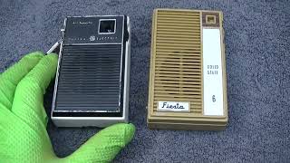 Repairing 2 Retro AM Transistor Pocket Radios [upl. by Esirrehc]