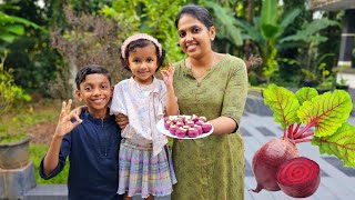 Beetroot laddu 😋ബീറ്റ്റൂട്ട് ഇങ്ങനെ കഴിച്ചിട്ടുണ്ടോ👌food cooking [upl. by Dayir]