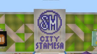 SM City StaMesamini block craftMinecraft credit to PoncyTorresOfficial [upl. by Zannini]