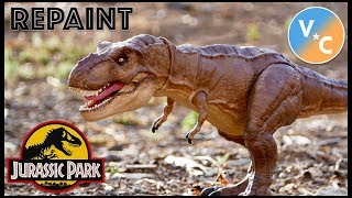 Jurassic World Mattel TRex Repaint  Rexy [upl. by Pradeep459]