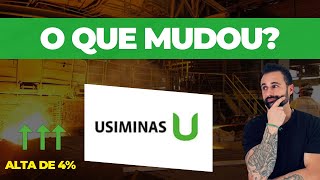 USIMINAS CHEGOU A HORA DE INVESTIR NAS AÇÕES USIM5 [upl. by Nairbo]