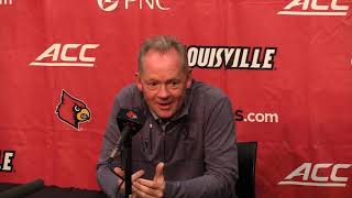 Bobby Petrino Previews Clemson 10292018 [upl. by Idou519]