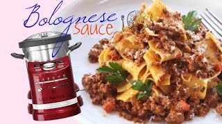 KitchenAid cook processor ARTISAN  Bolognese Sauce BOLOGNAISE Sauce recipe FIRST TRY like THERMOMIX [upl. by Beverie]