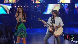 Billy Ray Cyrus amp Miley Cyrus  Ready Set Dont Go  Live  En Vivo [upl. by Ainez]