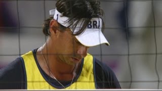 Beach Volleyball Mens Quarterfinals  Germany v Brazil Full Replay  London 2012 Olympics [upl. by Borries132]