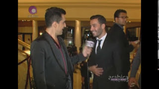 Saad Ramadan in Murex dor 2013 on Arabica Tv [upl. by Tniassuot]